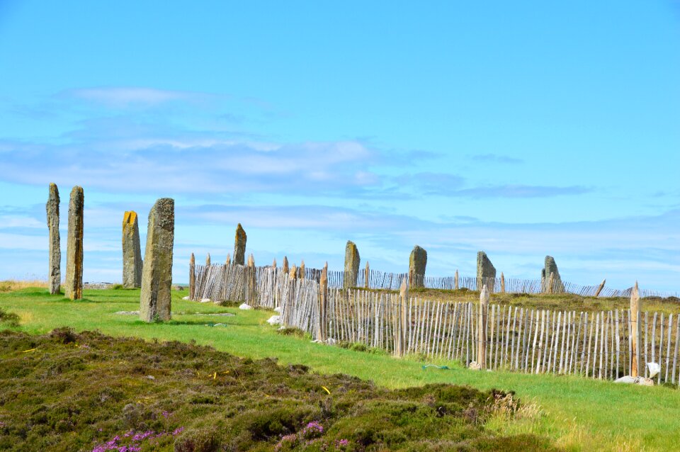 Panorama highlands and islands ring of brodgar