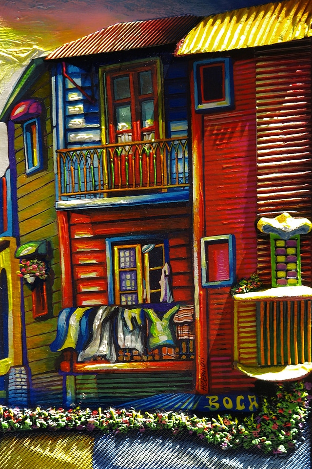 Artwork caminito buenos aires
