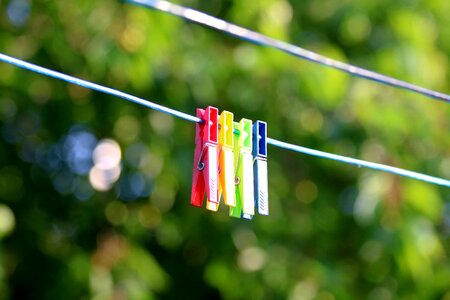 Drying hang bokeh