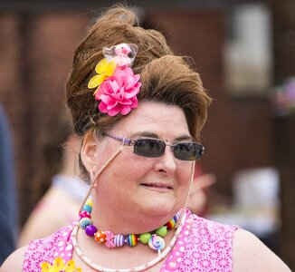 Flowers festival fashion
