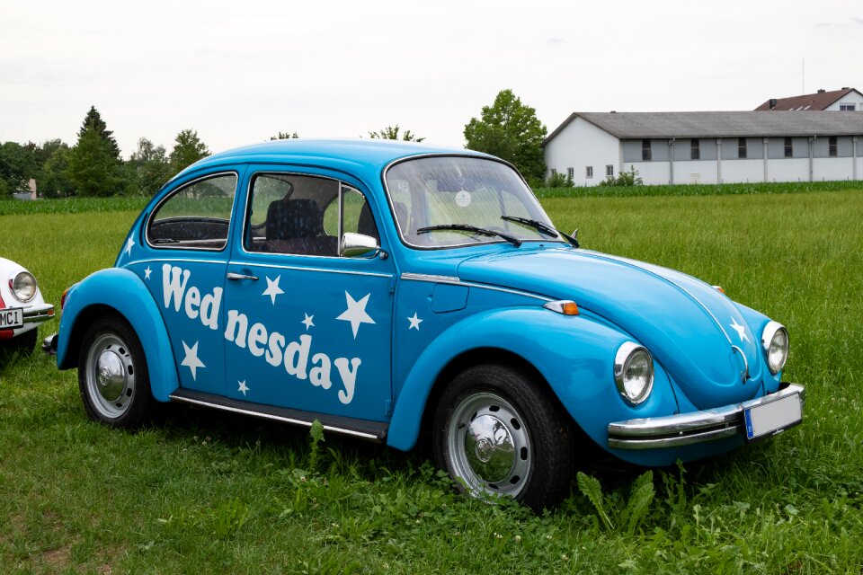 Oldtimer vw beetle auto