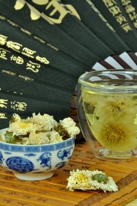 Tea drink chrysanthemum tea fan photo