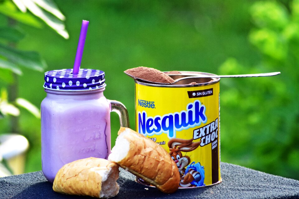 Milk crescent breakfast