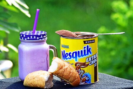 Milk crescent breakfast