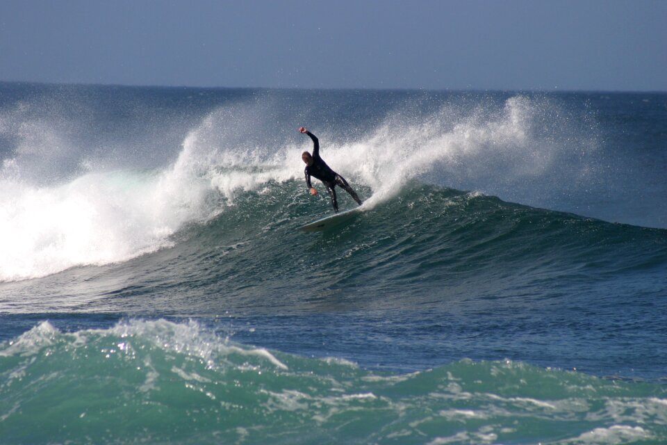 Ocean surfing summer