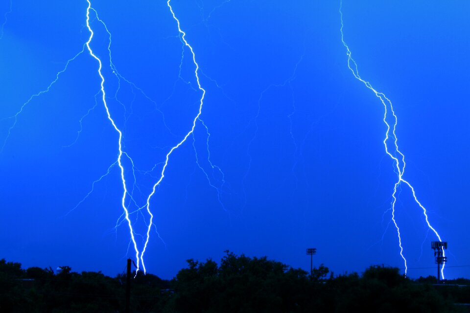 Thunder sky electricity