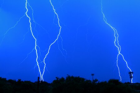 Thunder sky electricity