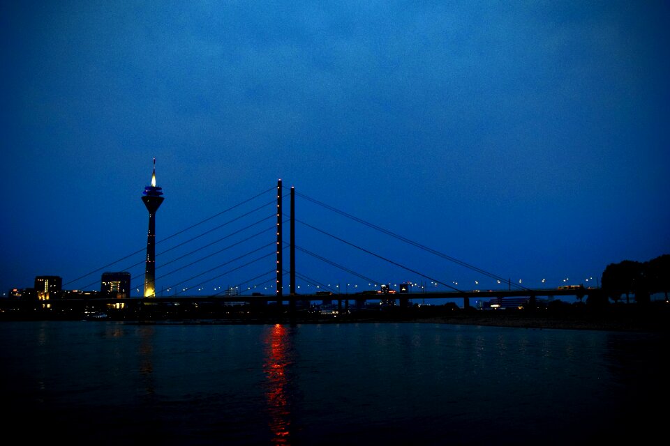 Rhine river city rhine tower
