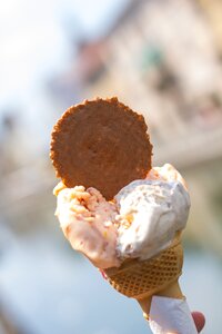Ice cream ice cream cone summer photo
