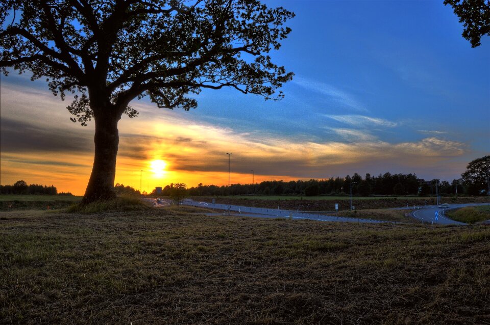 Sunset solar sunlight