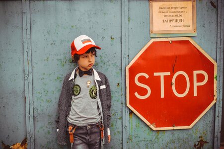 Advertising clothes tomboy bully photo
