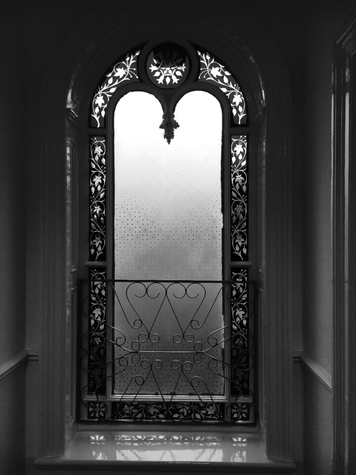 Antique black white