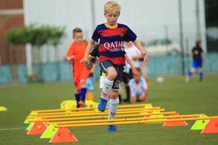 Football training pupillentraining