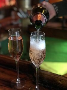 Glass celebrate party