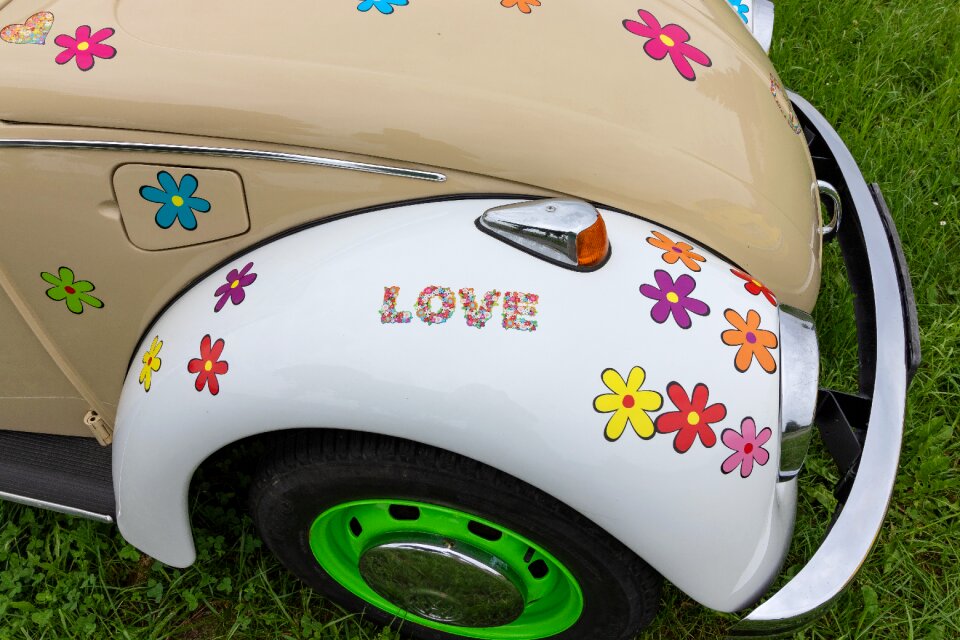 Oldtimer vw beetle auto