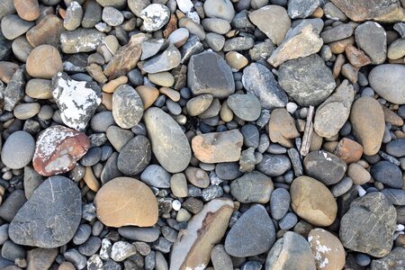 Beach rock stone