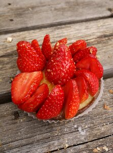 Strawberry health dessert