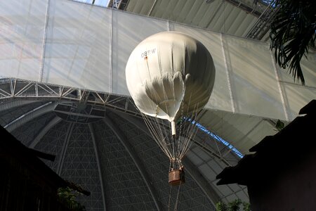 Hot air balloon ride float adventure