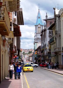 Churches ecuador historic centre photo