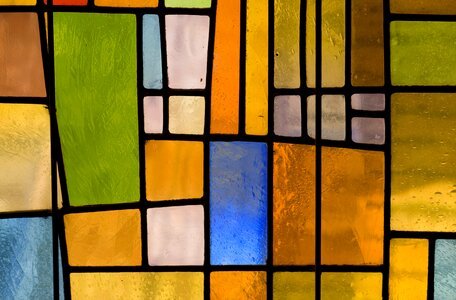 Stained glass windows stained glass colorful photo