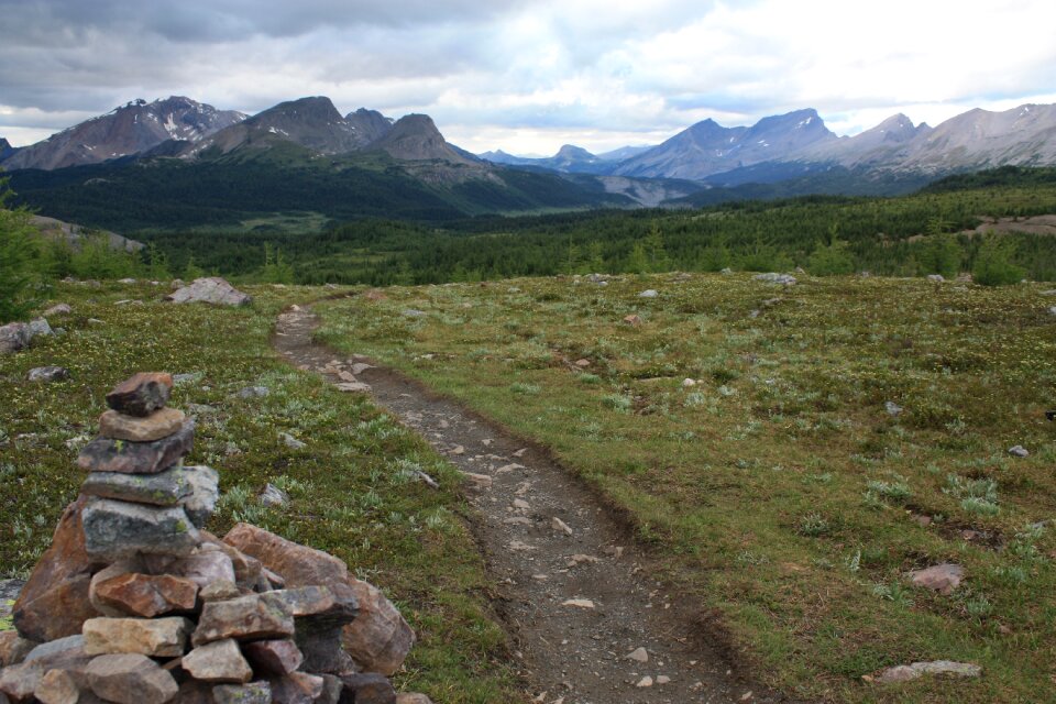 Nature landscape marker