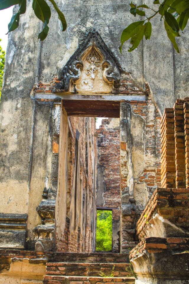 Ayutthaya buddha thai temple