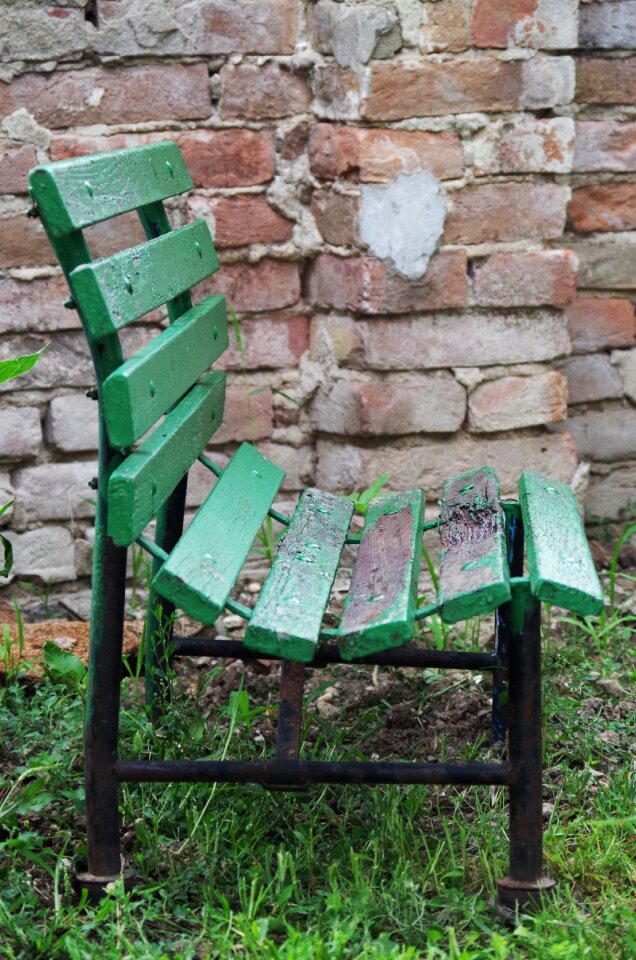 Bench odratá destroyed