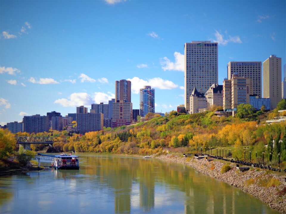 Canada river valley photo