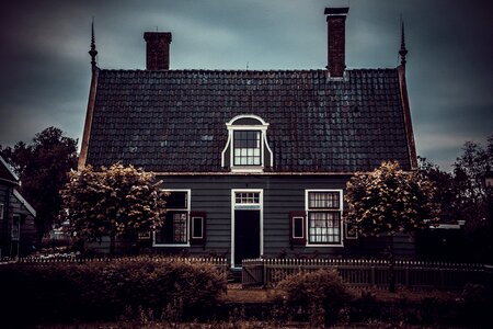 Window old houses holland