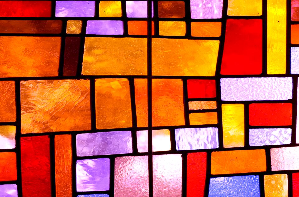 Stained glass stained glass windows colorful