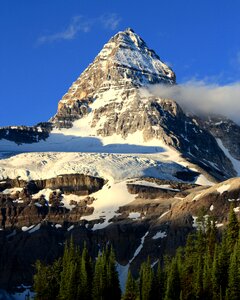 Mountain peak photo