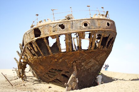 Wreck nautical sea