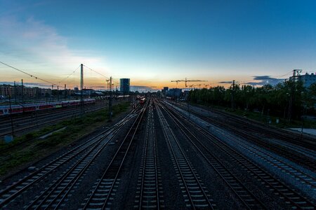 Gleise trains mannheim
