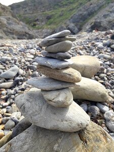 Sea stones nature photo