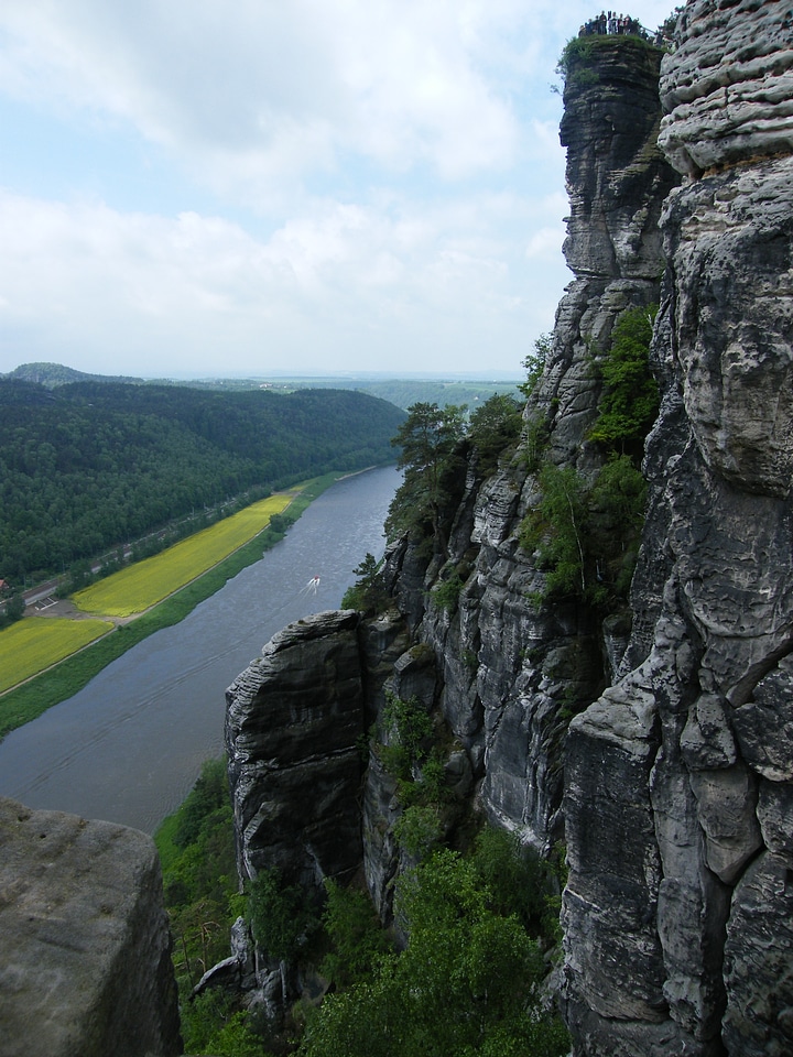Germany schrammsteine elbe sandstone mountains