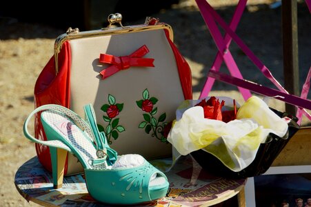 Vintage heel shoe heel