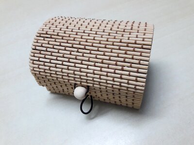 Wooden gift box closed box
