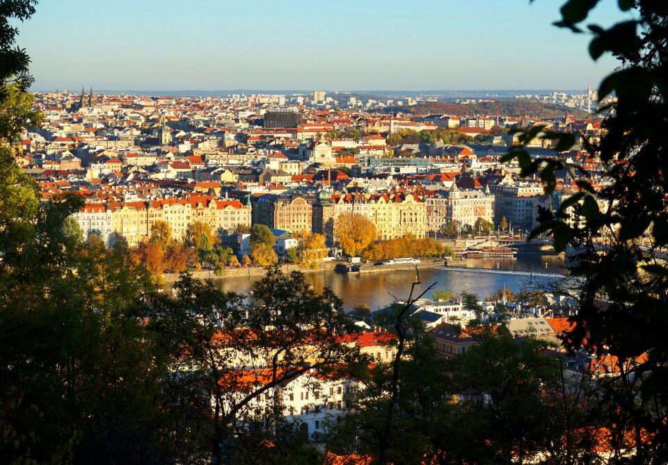 Embankment cityscape city