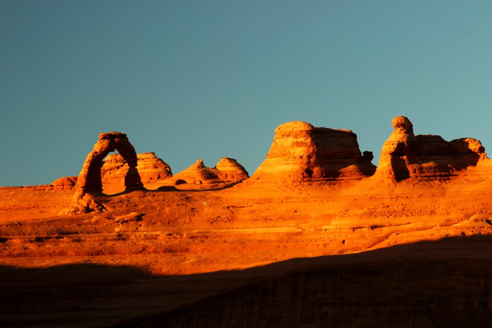 Archway canyon desert photo