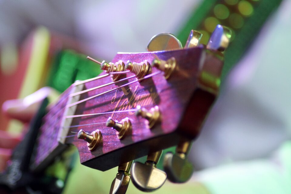Musician stringed instrument acoustic guitar