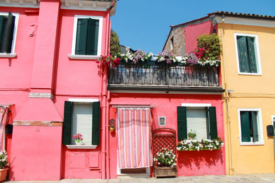 Orange mediterranean burano