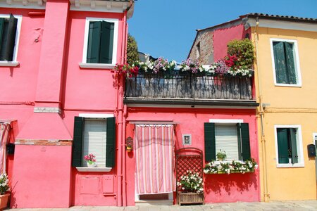 Orange mediterranean burano