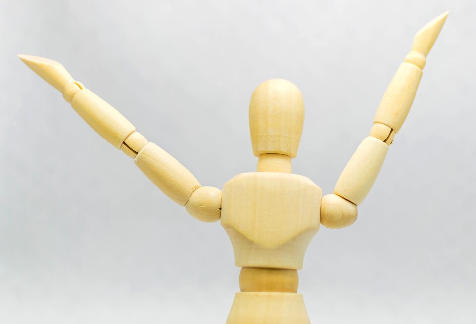 Movement figurine model