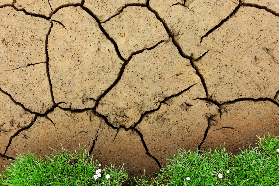Soil ground dry photo