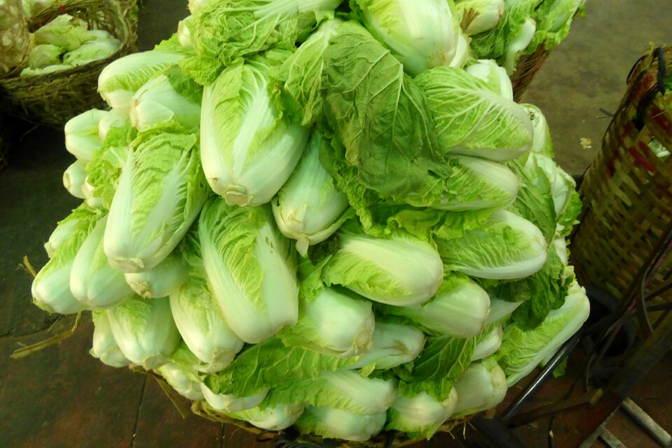 Vegetables cabbage costs