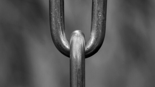 Iron chain iron metal photo