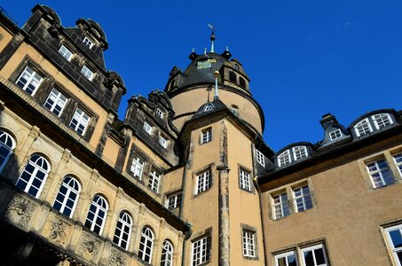 Architecture tower castle detmold photo