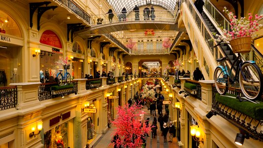 Shopping people clothing