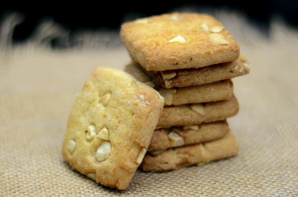 Dessert postcard biscuits