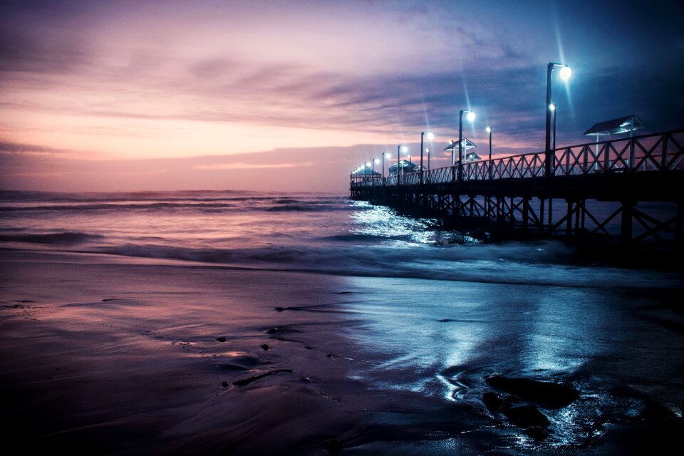 Trujillo huanchaco sunset